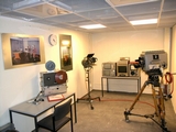 Fernsehstudio des  WDR im Regierungsbunker Ahrweiler